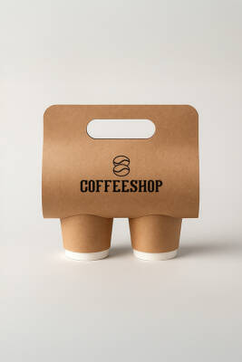 Baskılı Kraft Taşıma Çantası - 